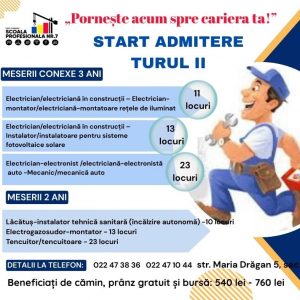 START ADMITERE TURUL II